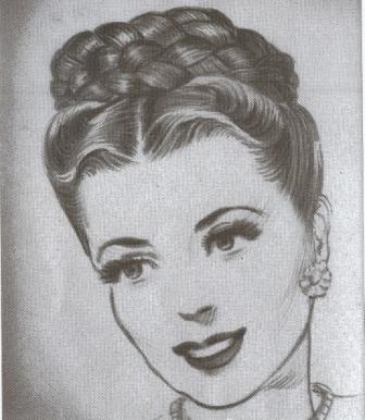 40er Frisur Anleitung 1940ies Hairstyles Selbst Kreieren Retrochicks