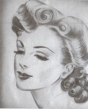 40er Frisur Anleitung 1940ies Hairstyles Selbst Kreieren Retrochicks