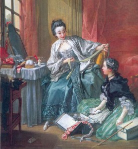 Die Modeverkäuferin, 1746