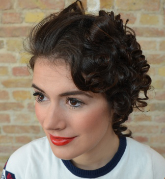 Funfziger Frisur 50er Retro Locken Setting Retrochicks