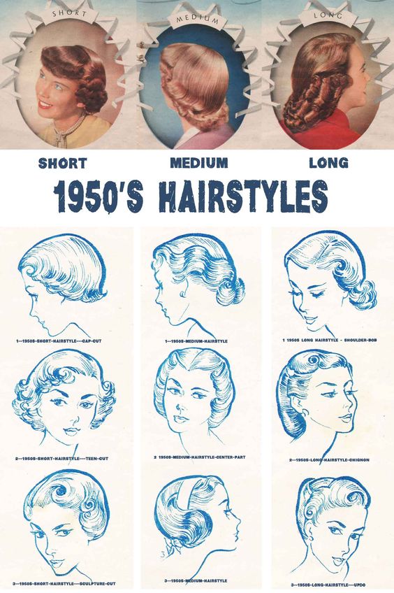 50er Frisuren Selber Machen Langes Haar Retrochicks