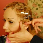 2 Pin Curls zum Schluss